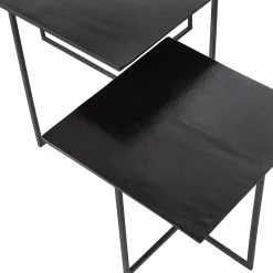 Bijzettafel Olan Set van 2 stuks - Warm Bruin - Loft24.nl