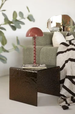 Bijzettafel Ripple Glas 50 x 45cm - Loft24.nl