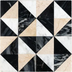 Bijzettafel Rostelli Marmer - 40 x 40 cm - Loft24.nl