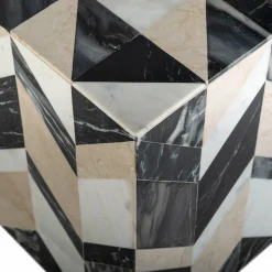 Bijzettafel Rostelli Marmer - 40 x 40 cm - Loft24.nl