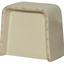 Bijzettafel Shoal Keramiek 46 x 31cm - Crème - Loft24.nl