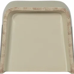 Bijzettafel Shoal Keramiek 46 x 31cm - Crème - Loft24.nl