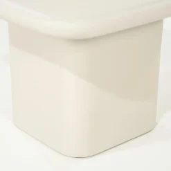 Bijzettafel Siminto kleur Beige - 60 cm - Loft24.nl