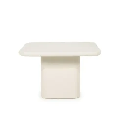 Bijzettafel Siminto kleur Beige - 60 cm - Loft24.nl