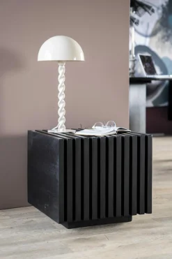 Bijzettafel Tom Mangohout - Zwart (showmodel) - Loft24.nl