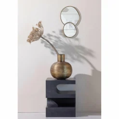 Bijzettafel Toma Mangohout 40 x 40cm - Loft24.nl