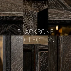 Boekenkast Blackbone Brass 220 x 100cm - Loft24.nl