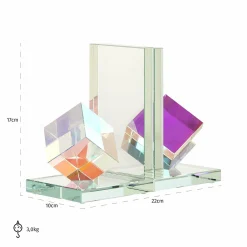 Boekenstandaard Blocks Kristal (showmodel) - Loft24.nl