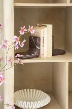 Boekenstandaard Rosso Marmer - Loft24.nl