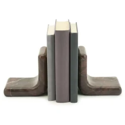 Boekenstandaard Rosso Marmer - Loft24.nl