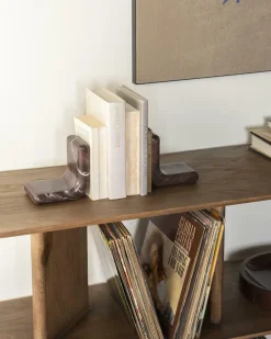 Boekenstandaard Rosso Marmer - Loft24.nl