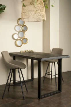 Boomstam Bartafel Ultimo Acaciahout Naturel 140 x 90 cm - Loft24.nl