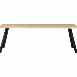 Boomstam Eettafel Tablo Eikenhout, met 2-standen poot - 200cm - Loft24.nl