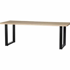 Boomstam Eettafel Tablo met U-poot 200cm - Loft24.nl