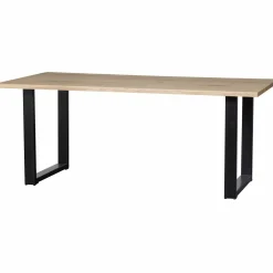 Boomstam Eettafel Tablo met U-poot 180cm - Loft24.nl