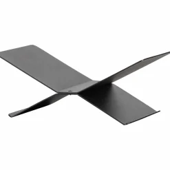 Brook boekenstandaard liggend metaal zwart - Loft24.nl