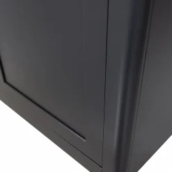 Buffetkast Gunnar Grenenhout, 217 x 120cm, kleur Zwart - Loft24.nl