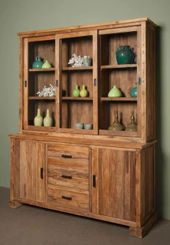 Buffetkast Lorenzo met 5 deuren en 3 laden - Loft24.nl