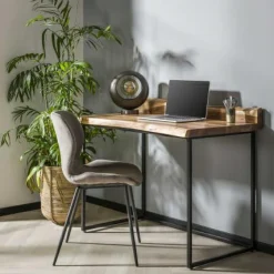Bureau Edge Live Acaciahout 110x60 cm - Loft24.nl