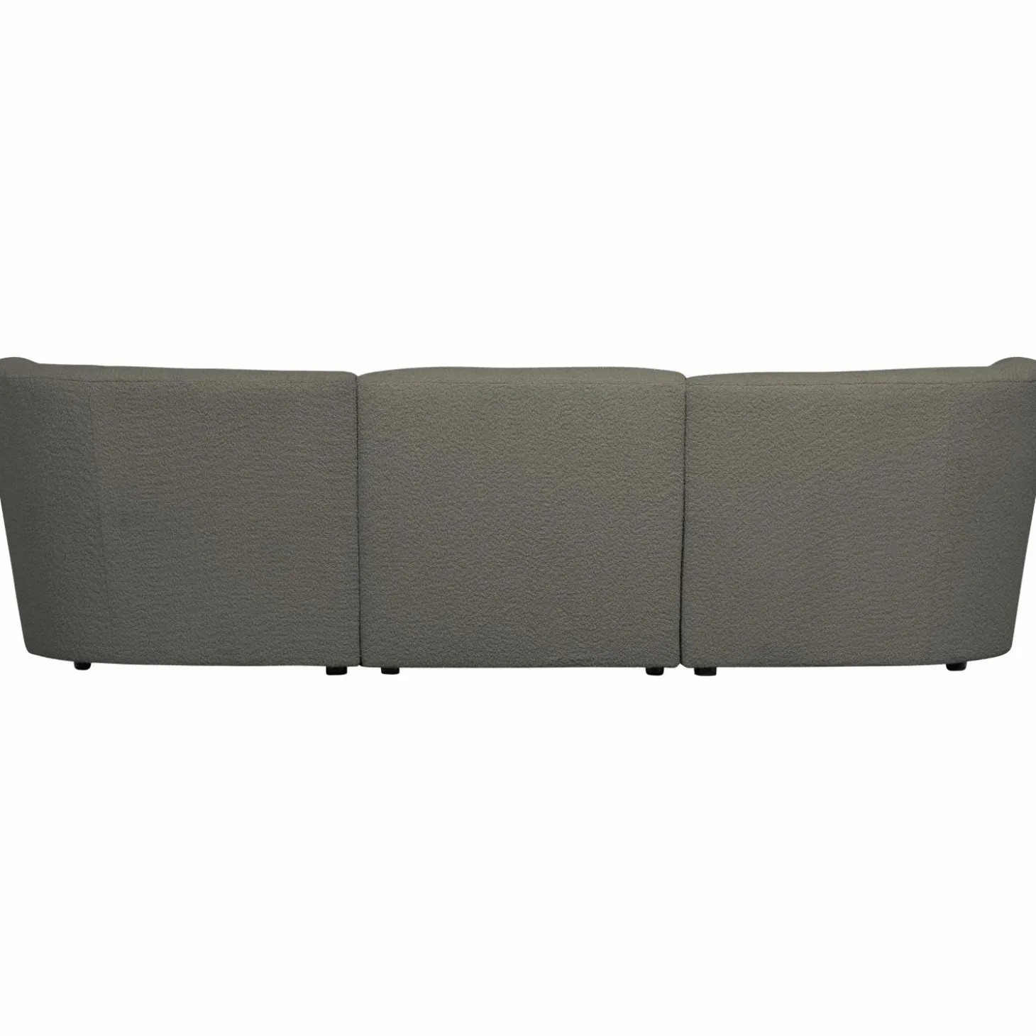 Coco 3-zits bouclé warm groen - Loft24.nl