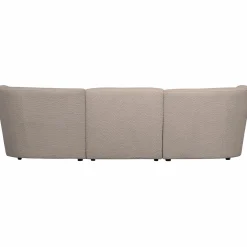 Coco 3-zits bouclé zand - Loft24.nl