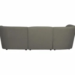 Coco 3-zits ronding links bouclé warm groen - Loft24.nl