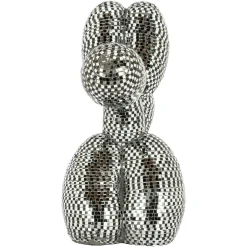 Decoratie Dog Spiegel kleur Zwart - Loft24.nl