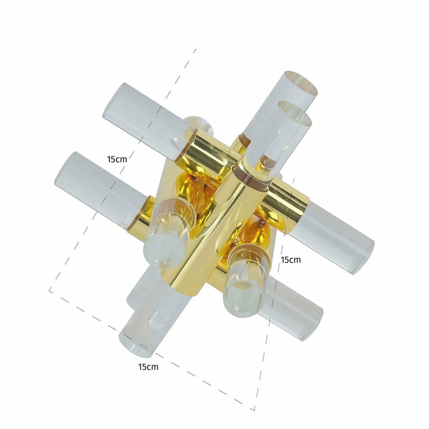 Decoratie Raniya kleur Goud - Loft24.nl