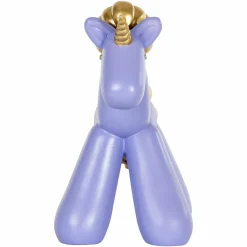 Decoratie Unicorn 31cm kleur Paars - Loft24.nl