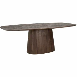 Deens Ovale Eettafel Alix 230 x 120 cm - Mangohout - Loft24.nl