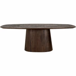 Deens Ovale Eettafel Alix 230 x 120 cm - Mangohout - Loft24.nl
