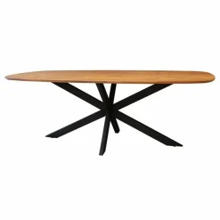 Deens Ovale Eettafel Arhus Solid 215cm - Acaciahout - Loft24.nl