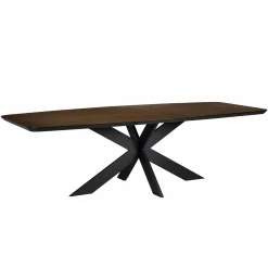 Deens Ovale Eettafel Bonvoy Eiken 235 x 100 cm - Bruin - Loft24.nl