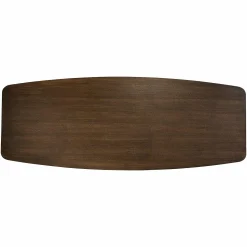Deens Ovale Eettafel Bonvoy Eiken 260 x 100 cm - Bruin - Loft24.nl