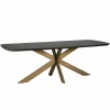 Deens Ovale Eettafel Cambon 280 x 110 cm - Dark Coffee - Loft24.nl