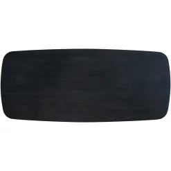 Deens Ovale Eettafel Cambon 280 x 110 cm - Dark Coffee - Loft24.nl