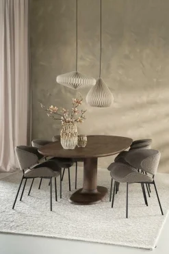 Deens Ovale Eettafel Coco Mangohout 180 x 110 cm - Lichtbruin - Loft24.nl