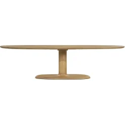 Deens Ovale Eettafel Coco Mangohout 300 x 110 cm - Naturel - Loft24.nl