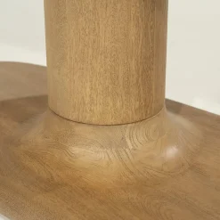 Deens Ovale Eettafel Coco Mangohout 240 x 110 cm - Naturel - Loft24.nl