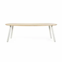 Deens Ovale Eettafel Dion 220 x 110cm - Eiken - Loft24.nl