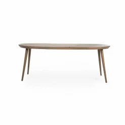Deens Ovale Eettafel Elijah 220 x 100cm - kleur Bruin - Loft24.nl