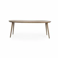 Deens Ovale Eettafel Elijah 220 x 100cm - kleur Bruin - Loft24.nl