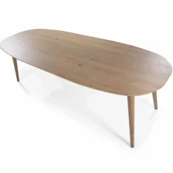 Deens Ovale Eettafel Elijah 300 x 100cm - kleur Bruin - Loft24.nl