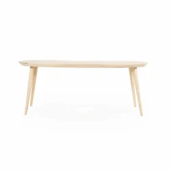 Deens Ovale Eettafel Elijah 220 x 100cm - kleur Naturel - Loft24.nl