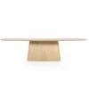 Deens Ovale Eettafel Nola Eikenhout 300 x 110 cm - Naturel - Loft24.nl