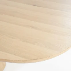 Deens Ovale Eettafel Nola Eikenhout 300 x 110 cm - Naturel - Loft24.nl