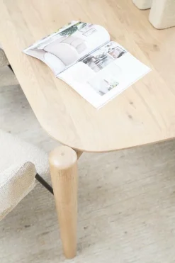 Deens Ovale Eettafel Selbu 240 x 100cm - kleur Naturel - Loft24.nl