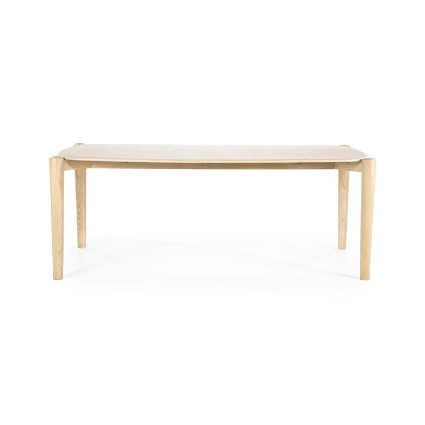Deens Ovale Eettafel Selbu 200 x 100cm - kleur Naturel - Loft24.nl