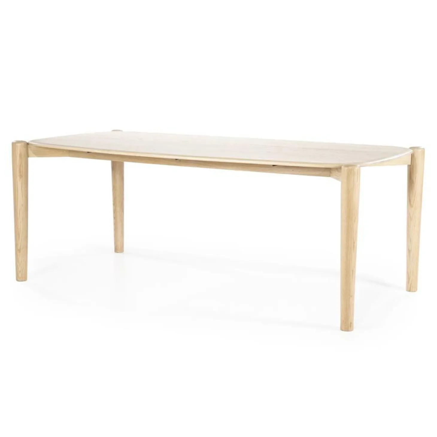 Deens Ovale Eettafel Selbu 200 x 100cm - kleur Naturel - Loft24.nl