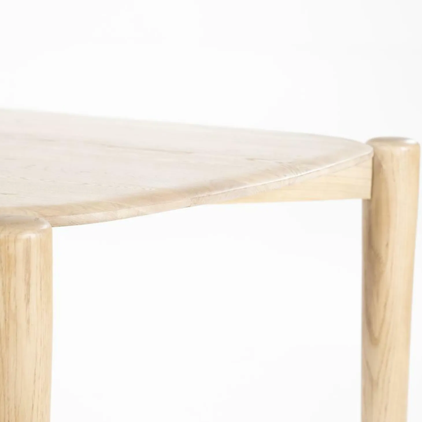 Deens Ovale Eettafel Selbu 160 x 100cm - kleur Naturel - Loft24.nl